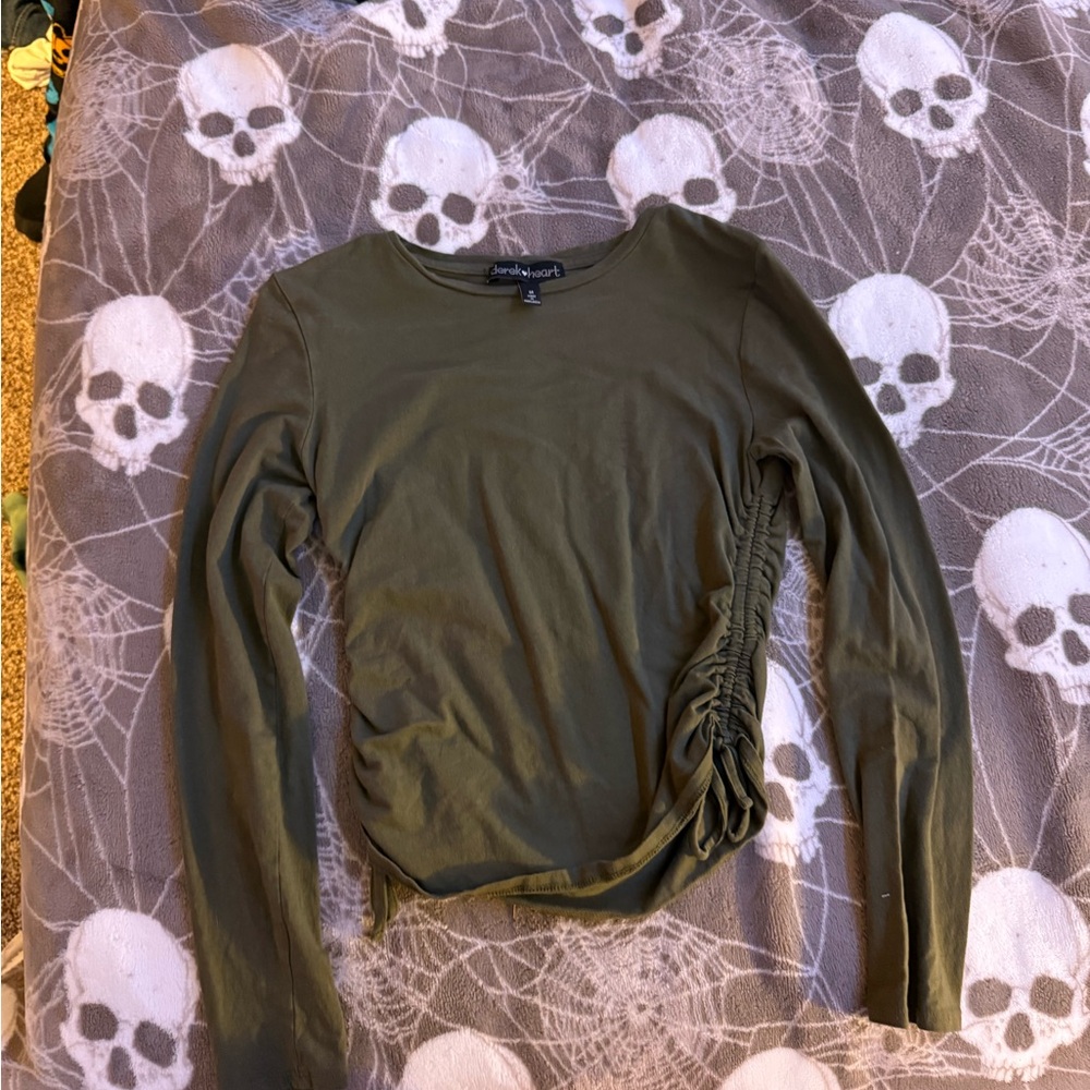Derek Heart Forest Green Tee